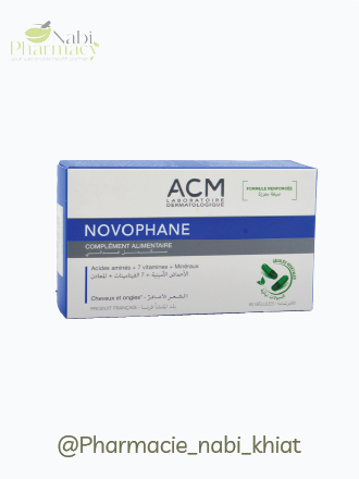 Ongles Et Cheveux 60 Gelules Novophane Acm